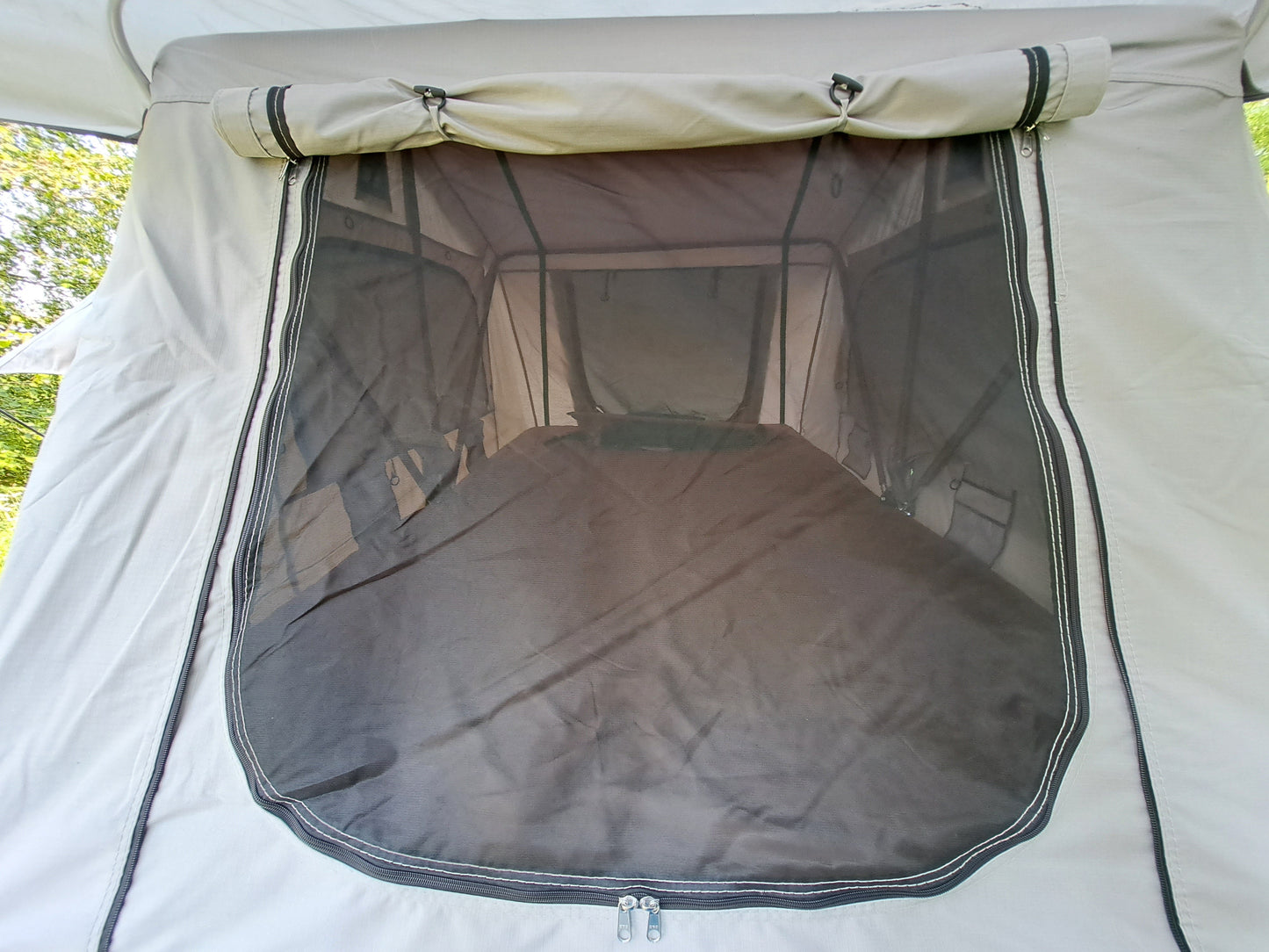 ILMA Auton kattoteltta pitkä 1.4 HARMAA