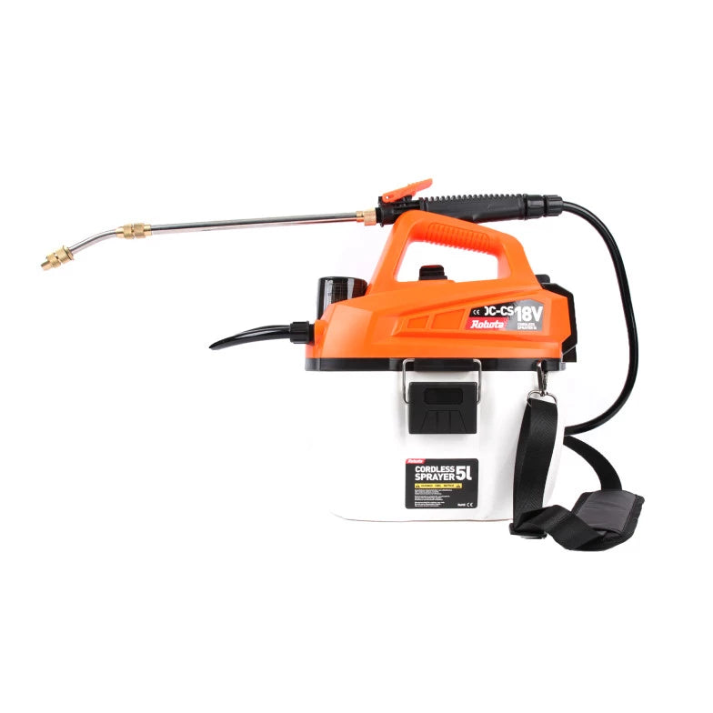 Robota DC-CS18V akkuruiskupullo 5l säiliöllä, runko