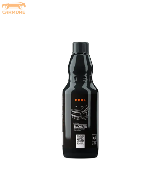 ADBL Blackouter satin exterior dressing bottle 0.5 liters car care product
