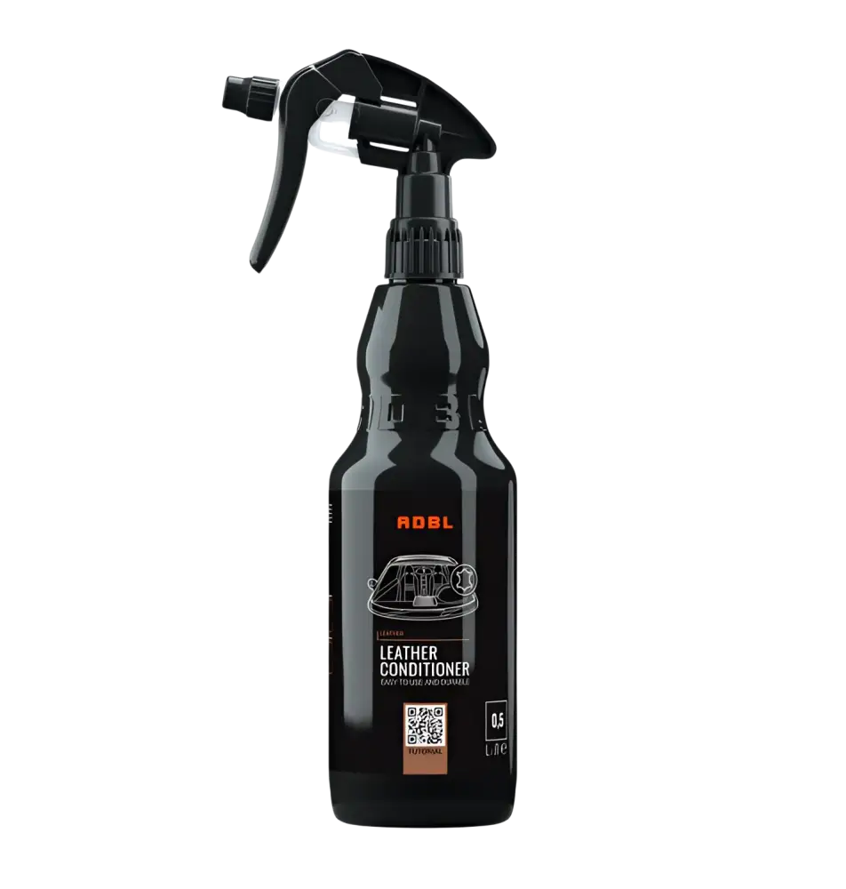 ADBL leather conditioner spray bottle 0.5L with easy-to-use trigger for durable leather care