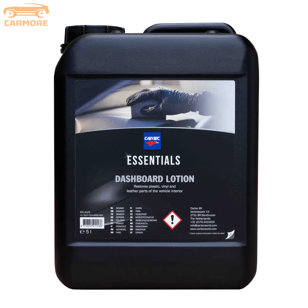 Cartec Dashboard Lotion - Dashboard Lotion 5ltr