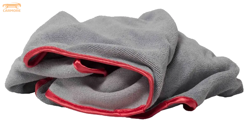 Cartec Microfibre Towel Grey-Red 50x50cm Mikrokuituliina harmaa-puna