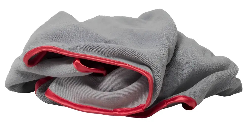 Cartec Microfibre Towel Grey-Red 50x50cm Mikrokuituliina harmaa-puna