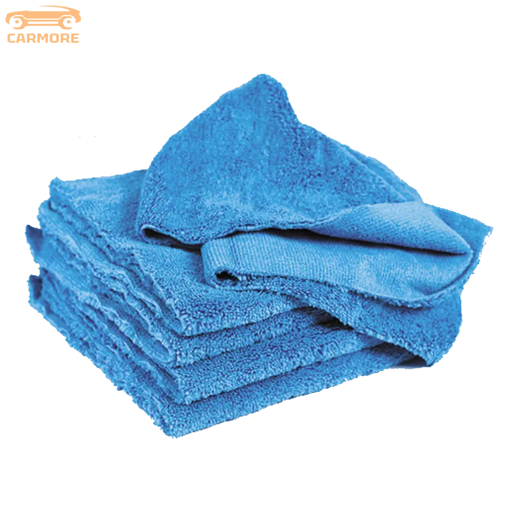 Cartec Microfibre Towel Polishing Blue 40x40cm Mikrokuitu Vahaliina sininen reunaton