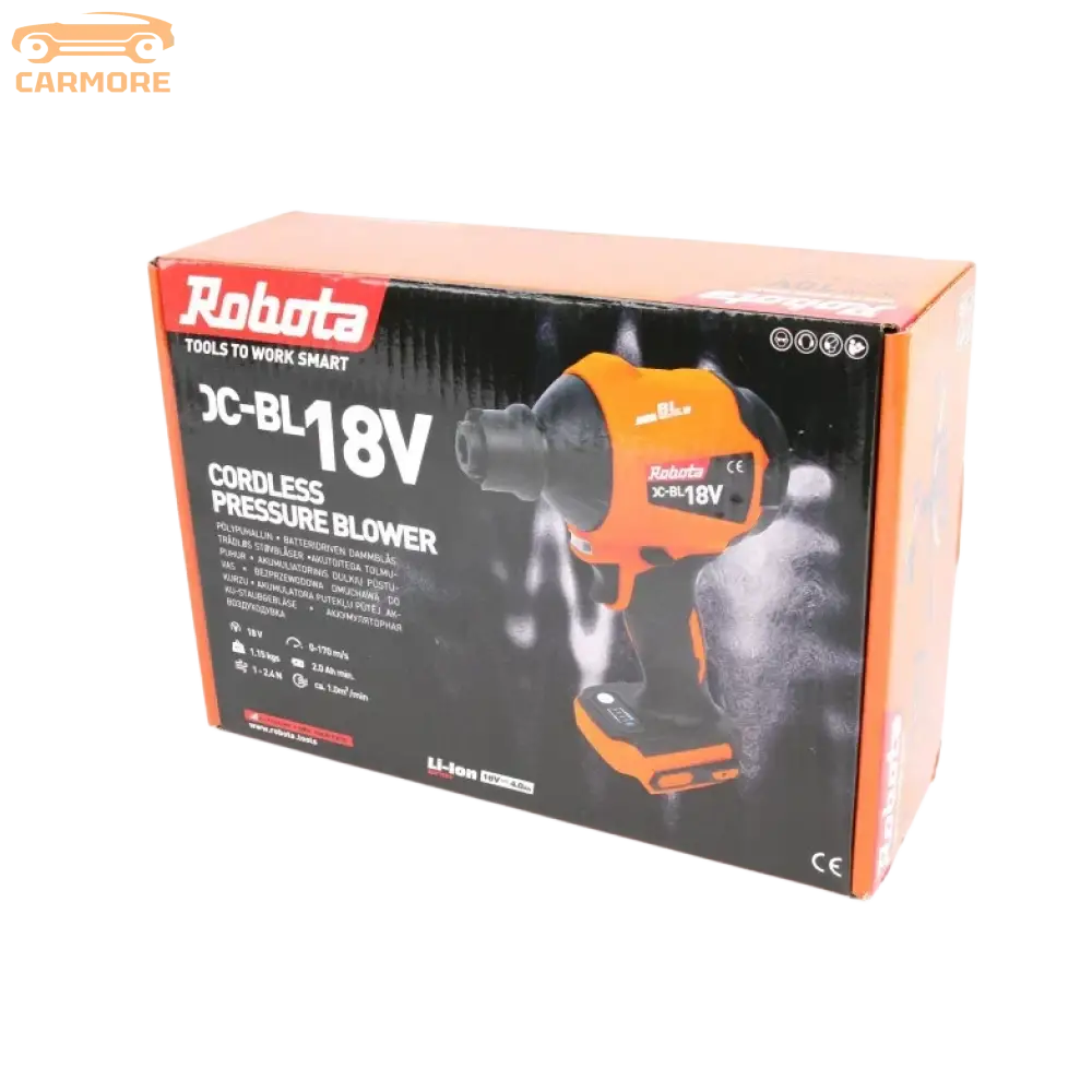 Robota DC-BL18V akkupuhalluspistooli runko