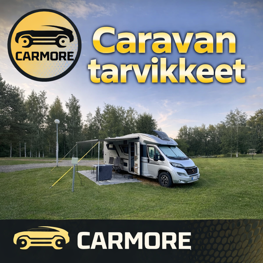 Caravan tarvikkeet matkailuautoon ja asuntovaunuun – Carmore