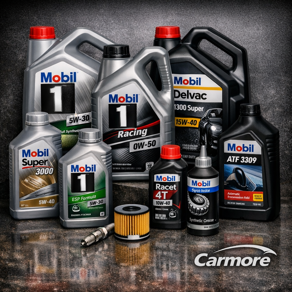 Mobil moottoriöljyt Mobil Motor Oils Carmore webshop 