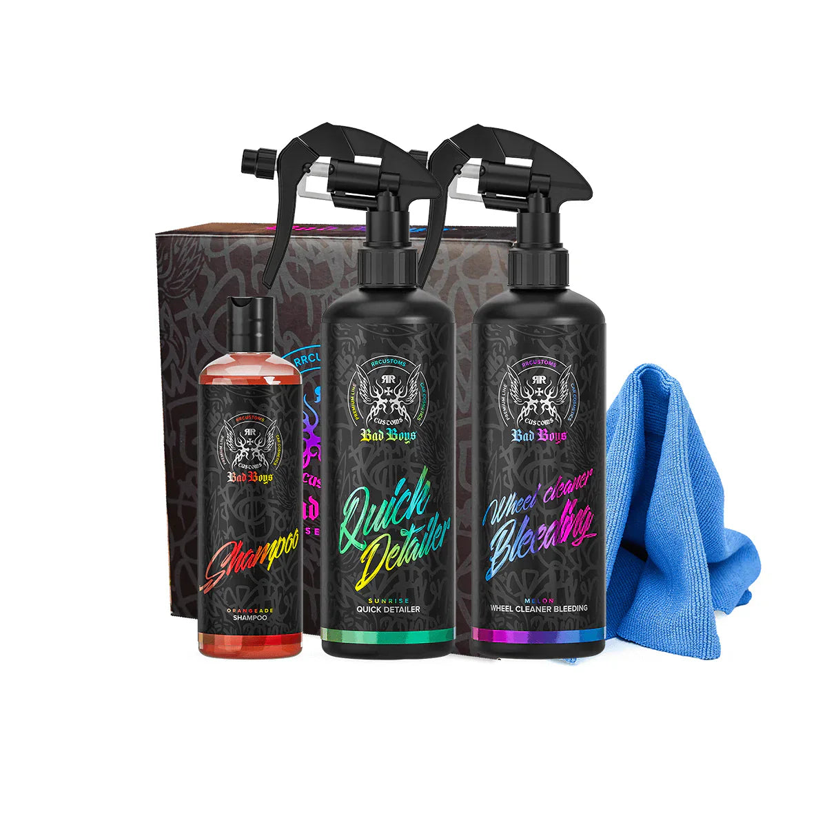 Badboys autonhoitosetit