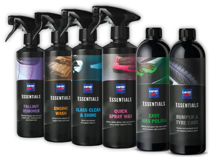 Cartec Essentials tuotevalikoima