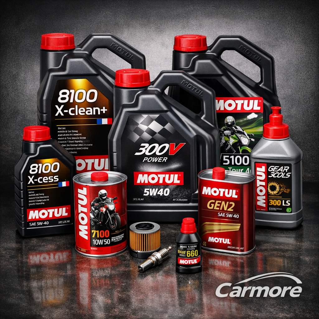 Motul tuotteet edullisesti Carmore verkkokaupasta