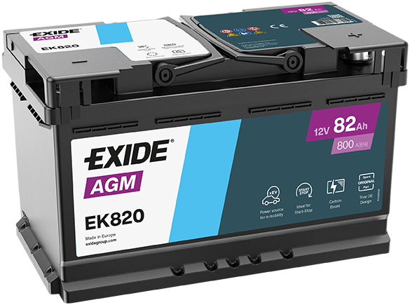 Käynnistysakku - EK820