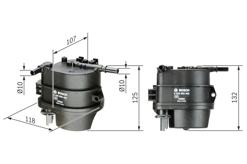 Polttoainesuodatin - 0 450 906 460