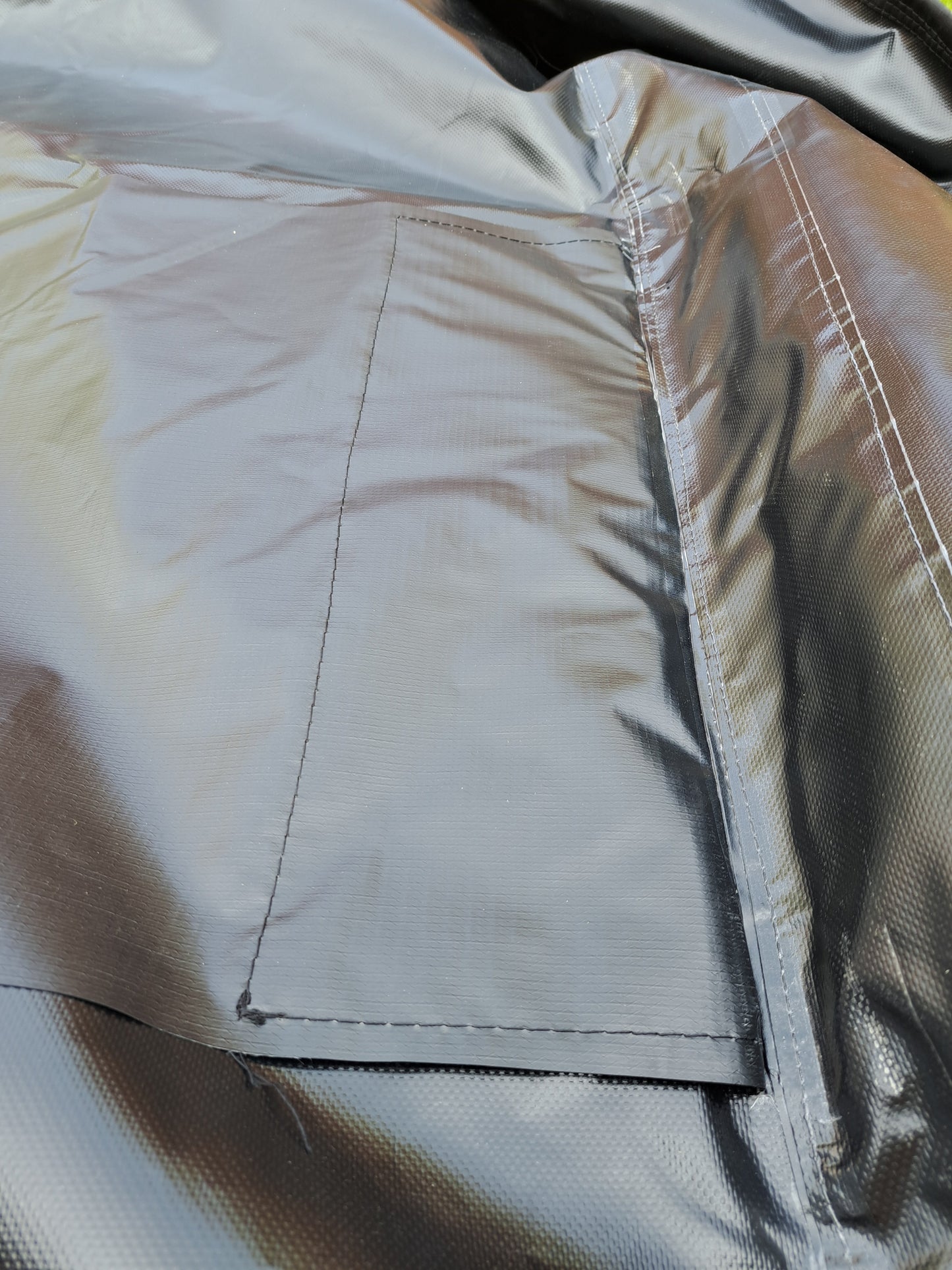 ILMA Auton kattoteltta, pitkä 1.6 MUSTA