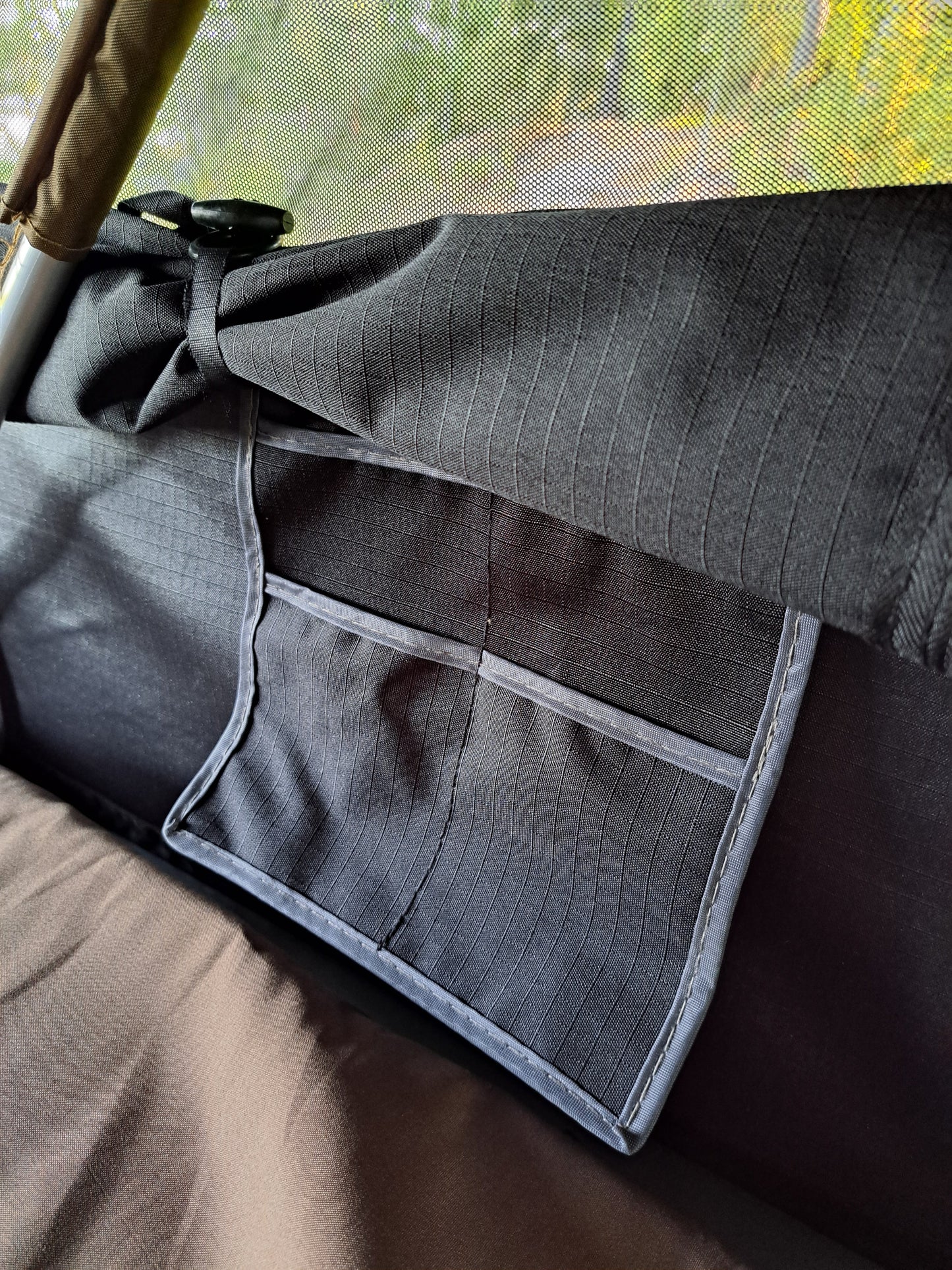 ILMA Auton kattoteltta lyhyt 1.4 MUSTA