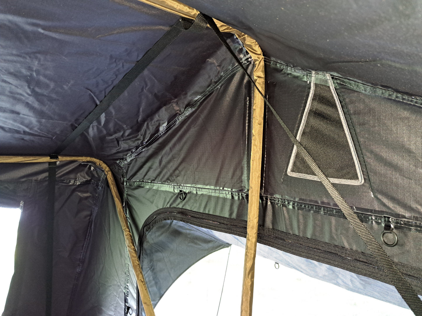 ILMA Auton kattoteltta lyhyt 1.4 MUSTA