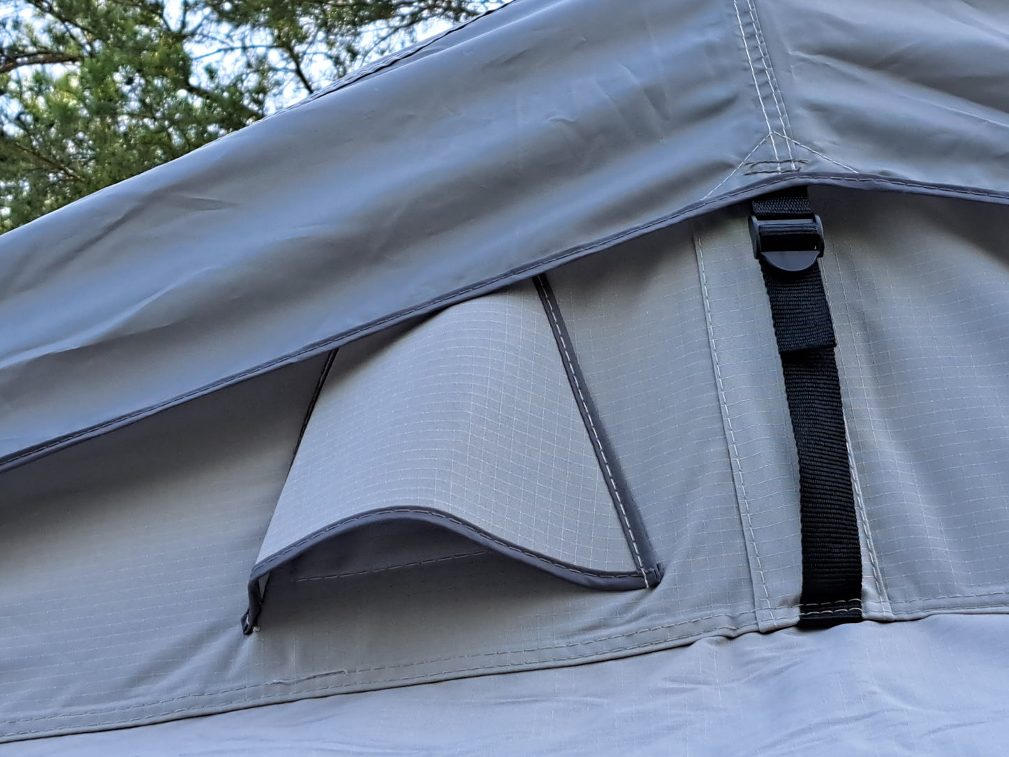 ILMA Auton kattoteltta pitkä 1.4 HARMAA