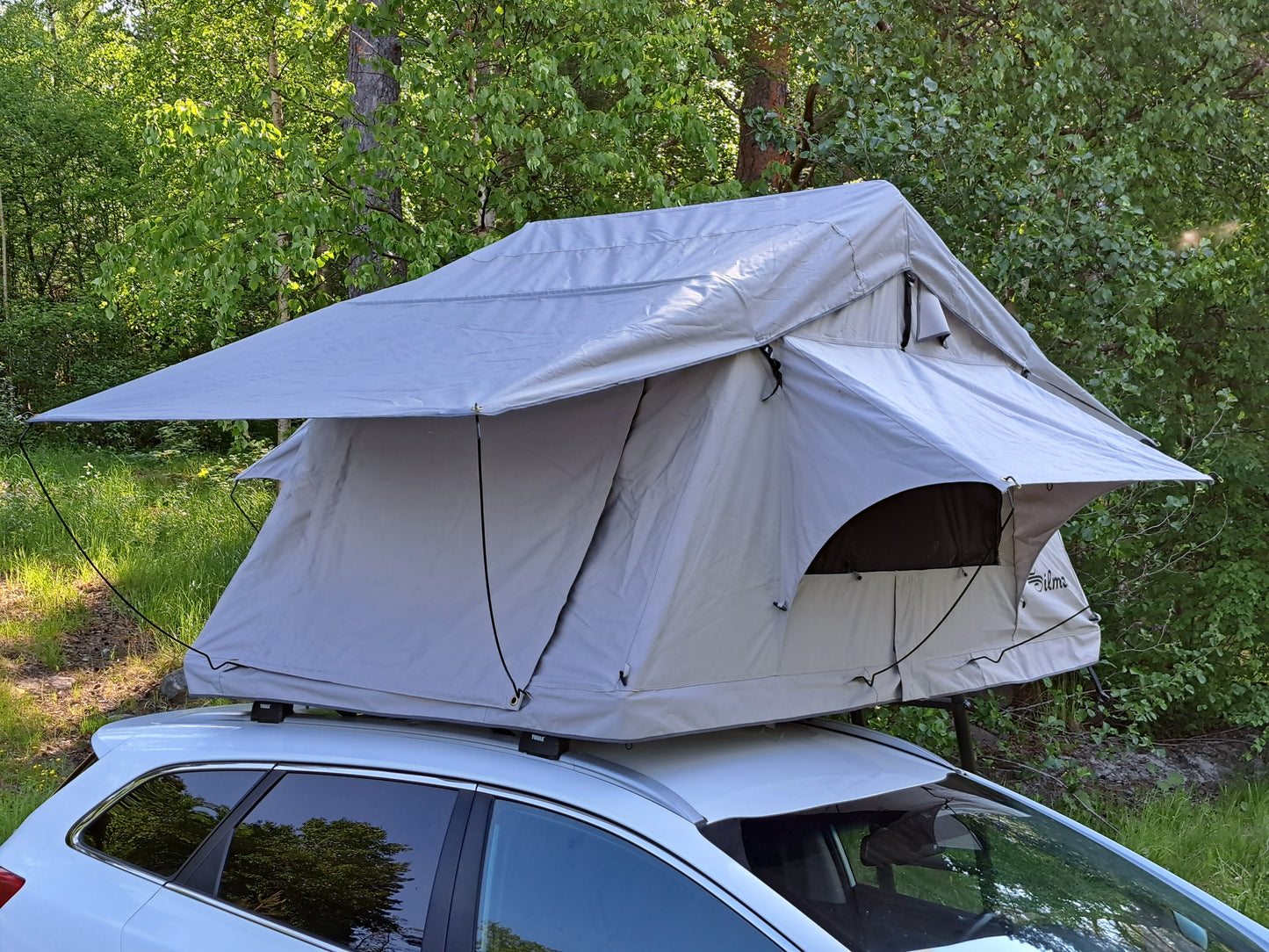 ILMA Auton kattoteltta lyhyt 1.4 HARMAA