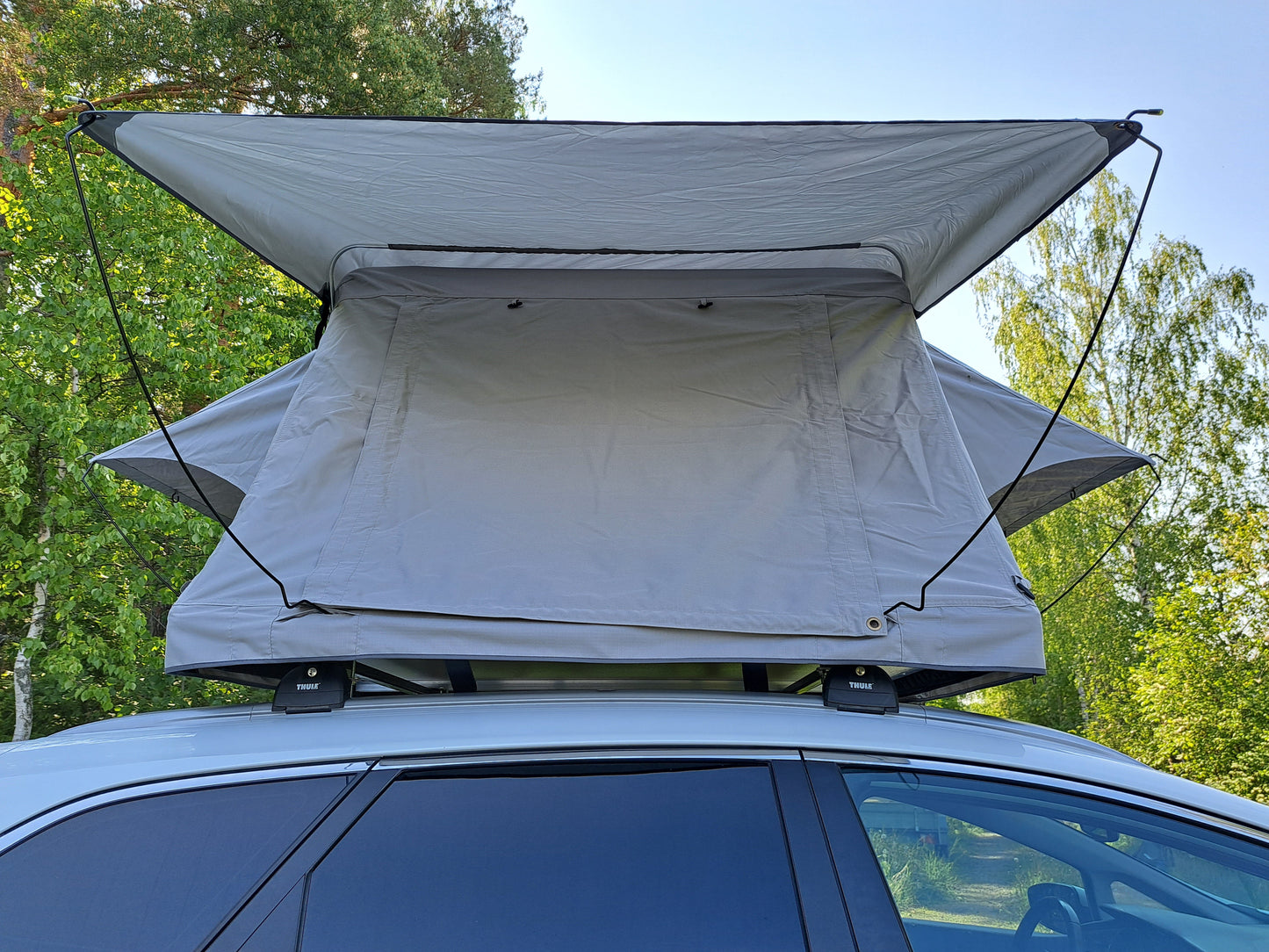 ILMA Auton kattoteltta lyhyt 1.4 HARMAA