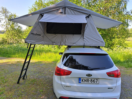 ILMA Auton kattoteltta lyhyt 1.4 HARMAA