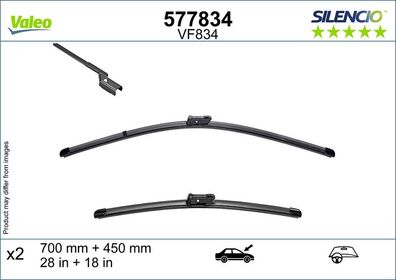 Stikla tīrītāja slotiņa - 577834