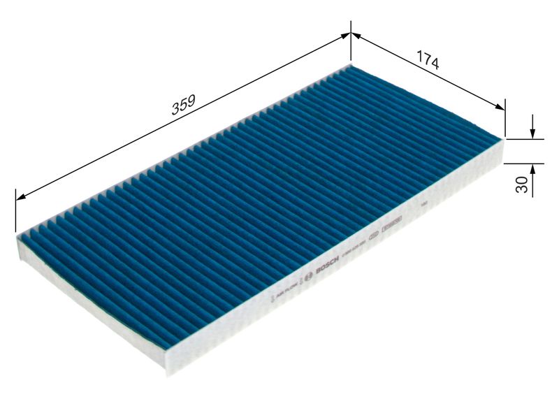 Salona filtrs - 0 986 628 585