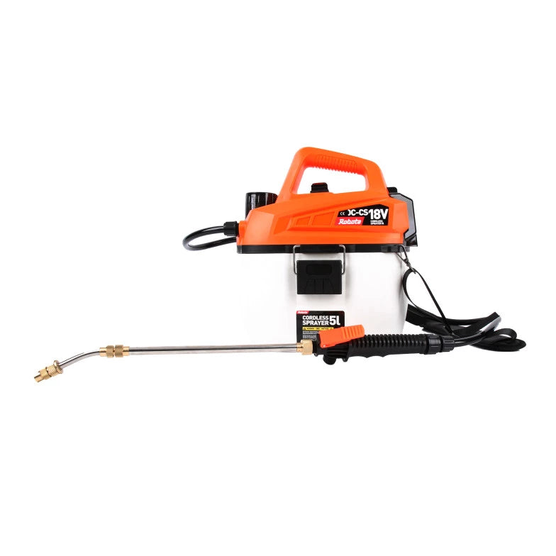 Robota DC-CS18V akkuruiskupullo 5l säiliöllä, runko