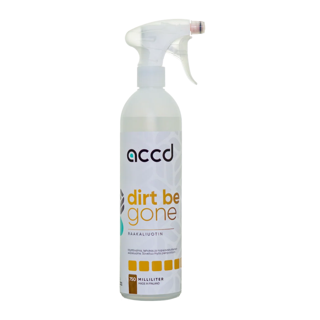 accd Dirt Be Gone - Hydrocarbon-based Raw Solvent 750ml