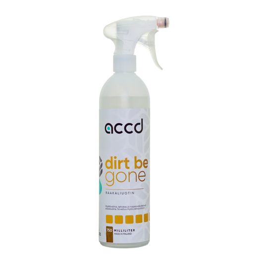 accd Dirt Be Gone - Hydrocarbon-based Raw Solvent 750ml