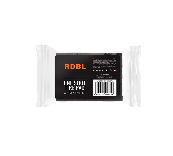 ADBL Aplikator One Shot Tire Pad pesusieni renkaiden pesuun