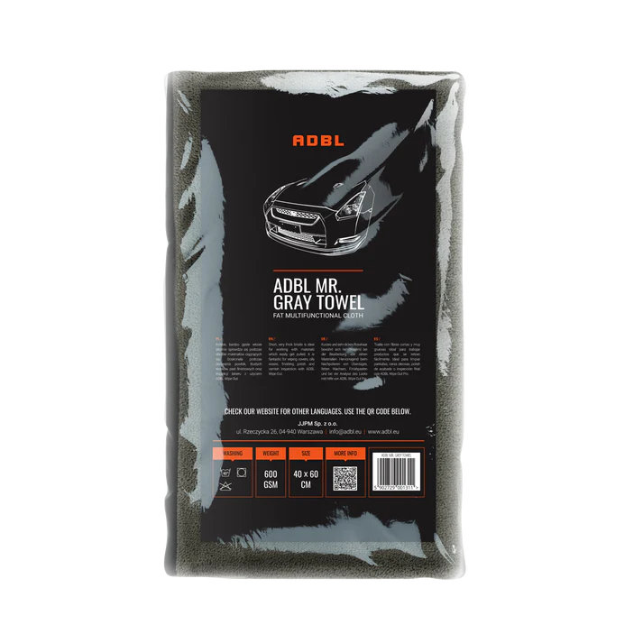 ADBL Mikrokuituliina 600GSM Mr. Gray