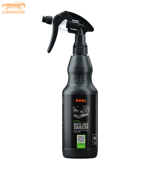 ADBL Beetle Juice Squeezer black spray bottle fast easy bug remover car cleaning