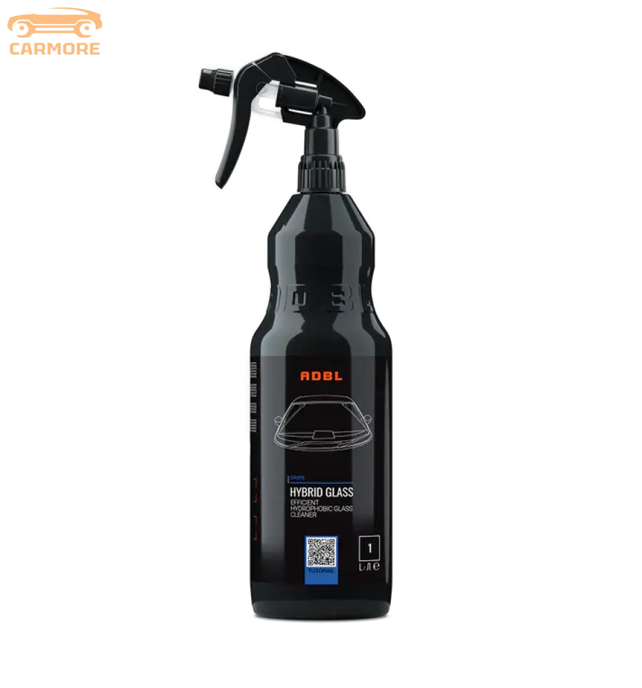 ADBL Hybrid Glass hydrophobic glass cleaner spray bottle for car windows, 1 liter