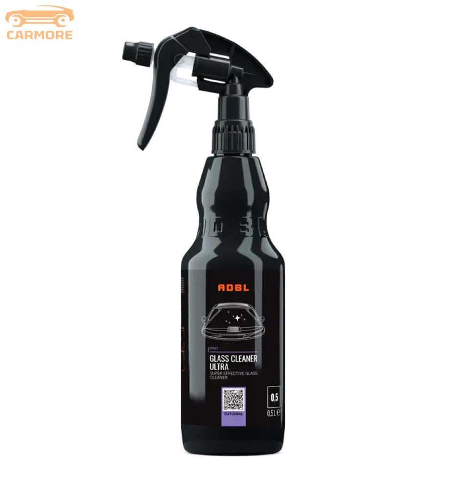 ADBL Glass Cleaner Ultra 0.5L spray bottle for super effective glass cleaning