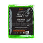 ADBL Neon green microfiber towels pack, 10 seamless multi-purpose towels, 40x40 cm