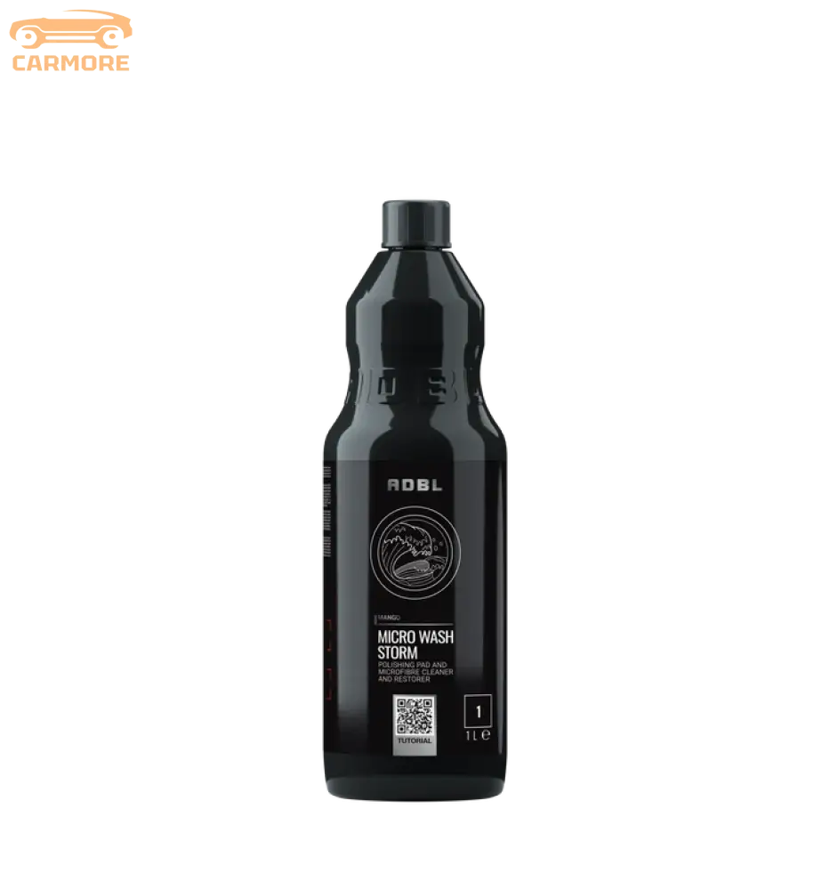 ADBL Micro Wash Storm 1L black bottle for polishing pad and micropore cleaner