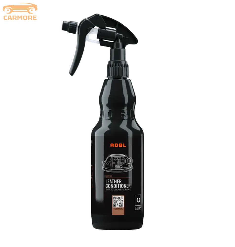 ADBL leather conditioner spray bottle 0.5L with easy-to-use trigger for durable leather care