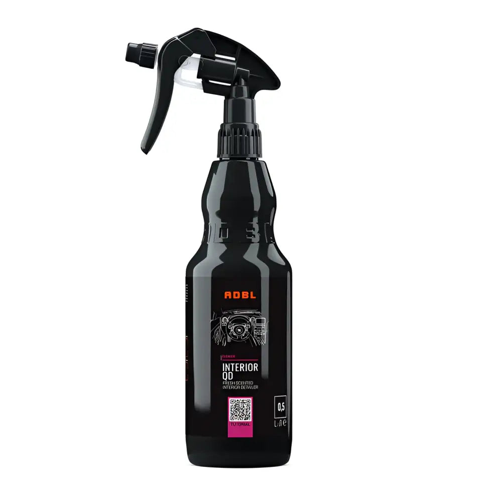 ADBL Interior QD black spray bottle for car interior quick detailing, 0.5 L