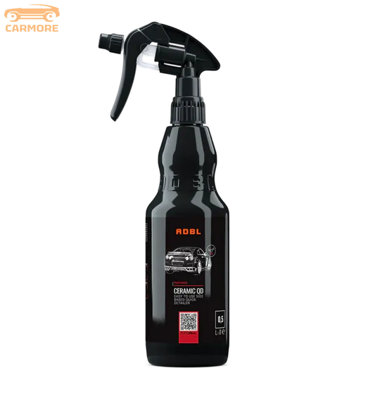 ADBL Ceramic QD black spray bottle for quick car detailing and protection, 0.5L