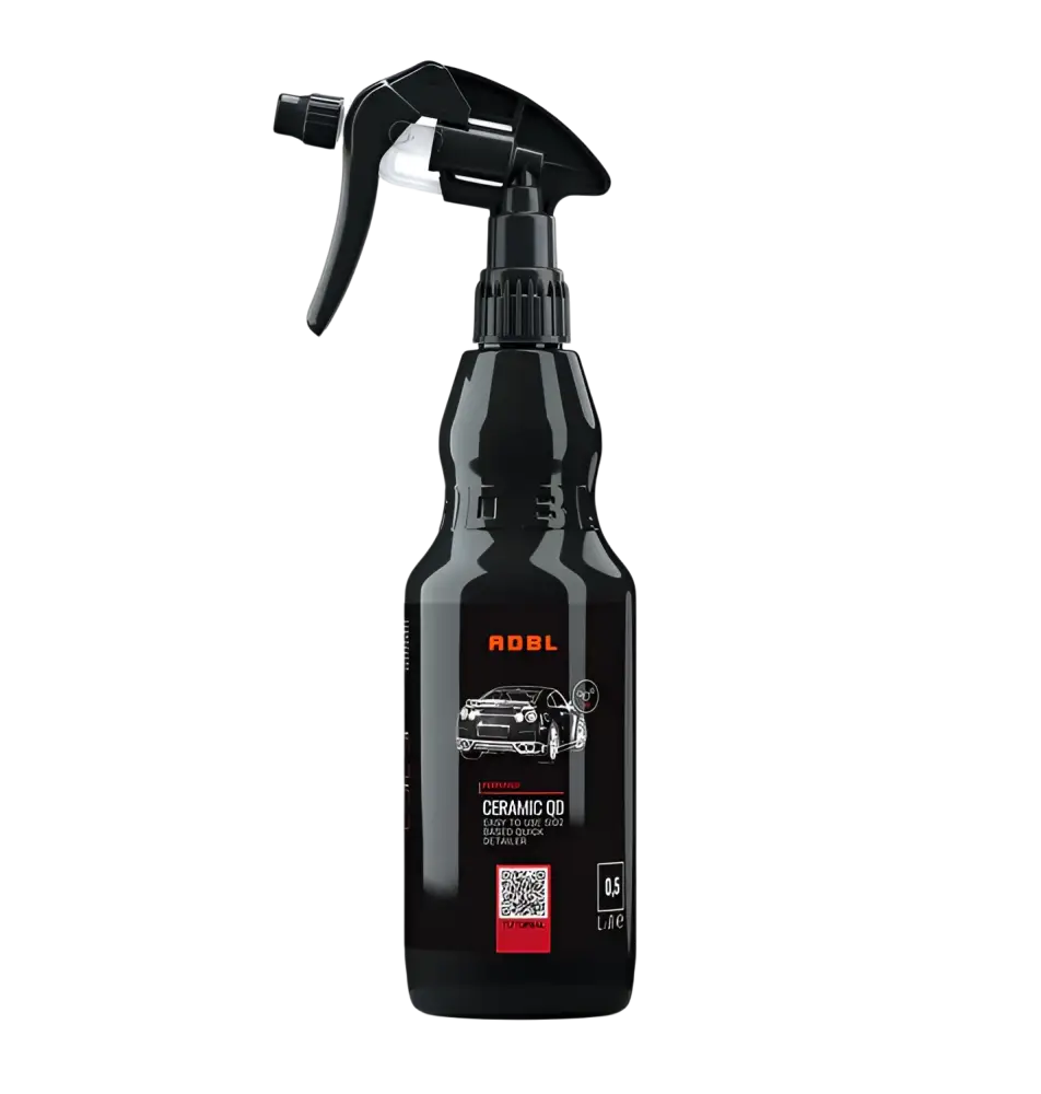 ADBL Ceramic QD black spray bottle for quick car detailing and protection, 0.5L