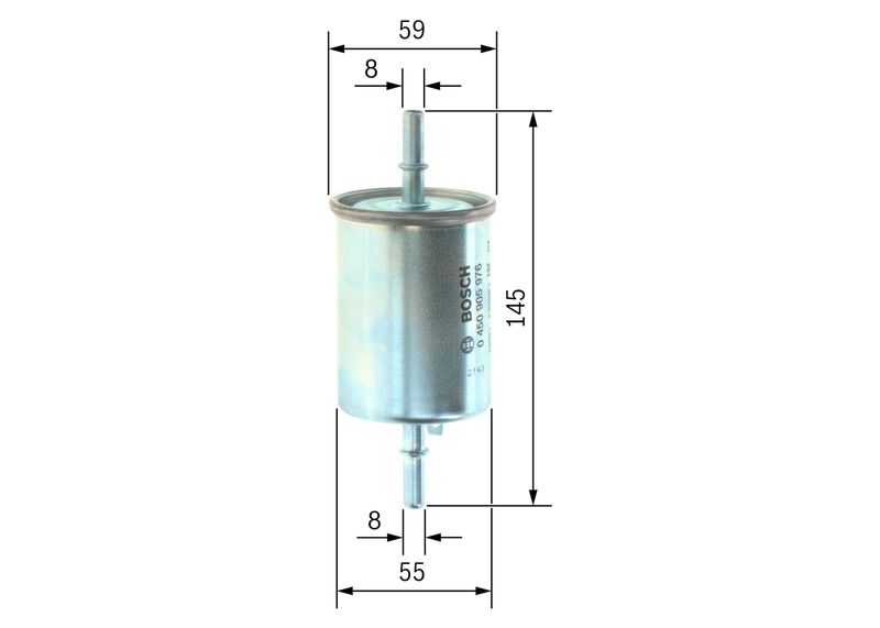 Polttoainesuodatin - 0 450 905 976