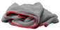Cartec Microfibre Towel Grey-Red 50x50cm Mikrokuituliina harmaa-puna