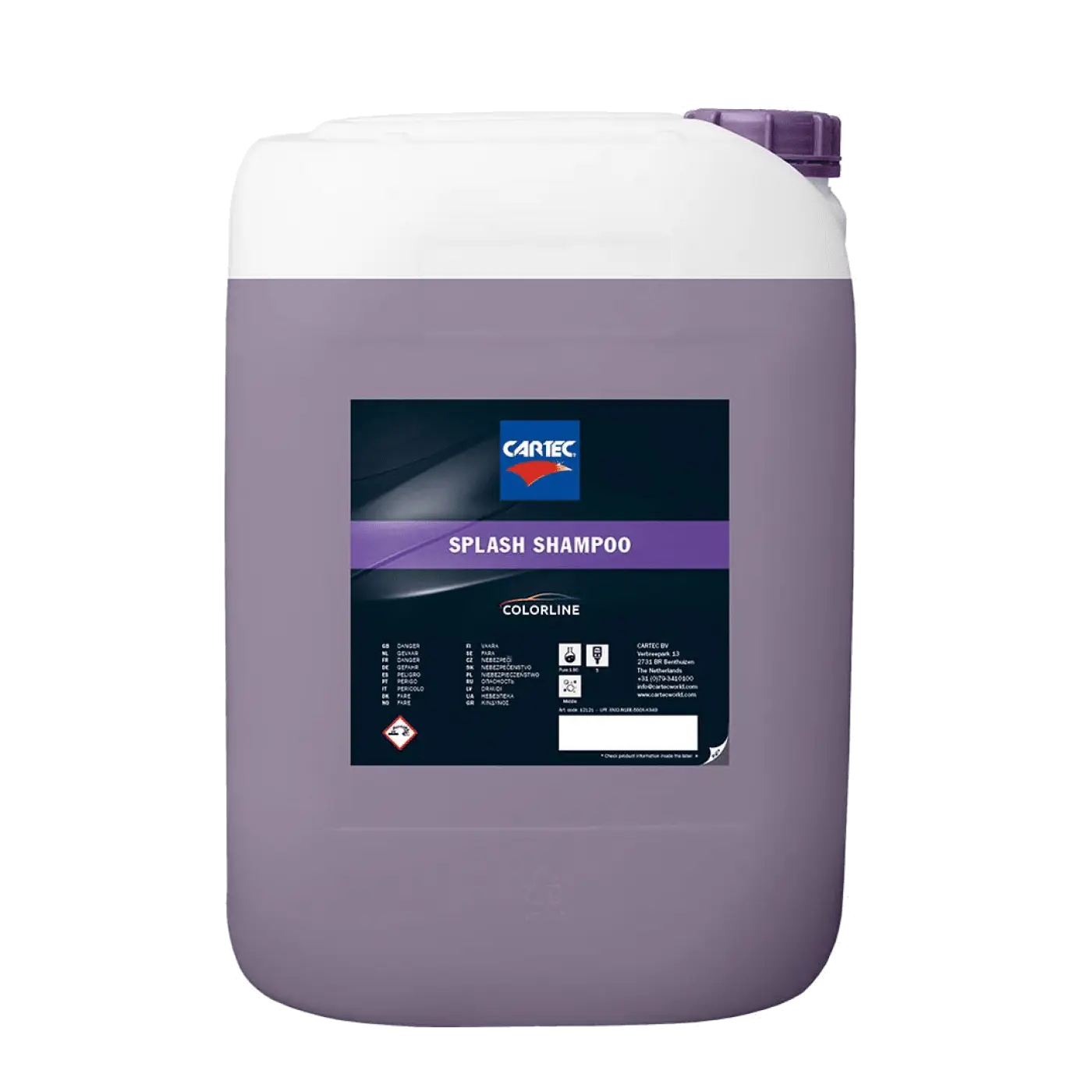 Cartec Splash Shampoo / Vahashampoo - 20L