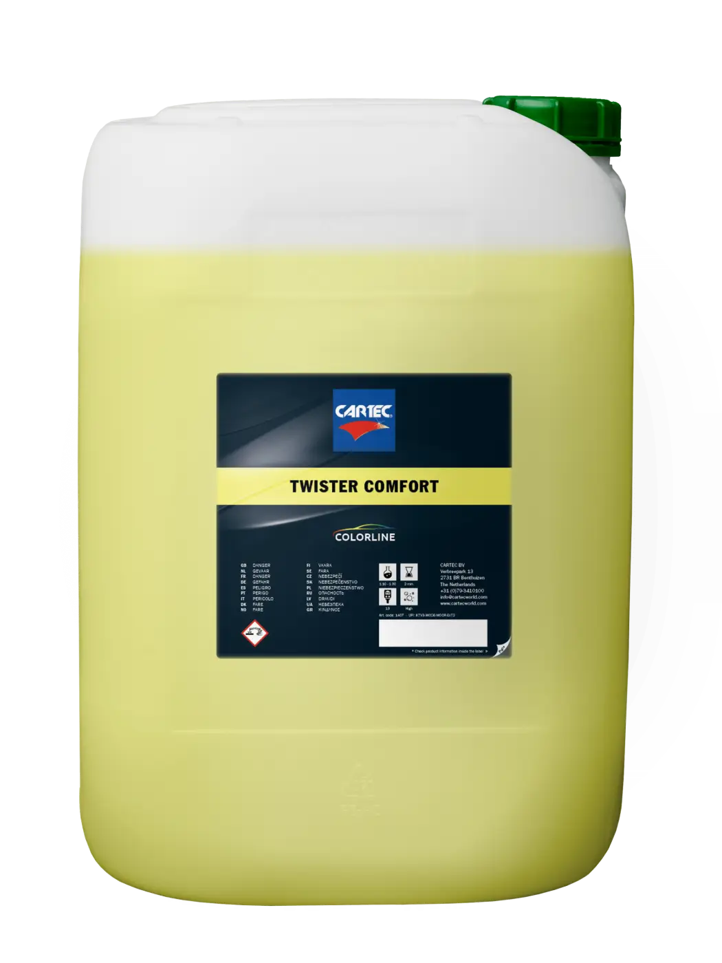 Cartec Twister Comfort Vahva esipesuaine - 20L