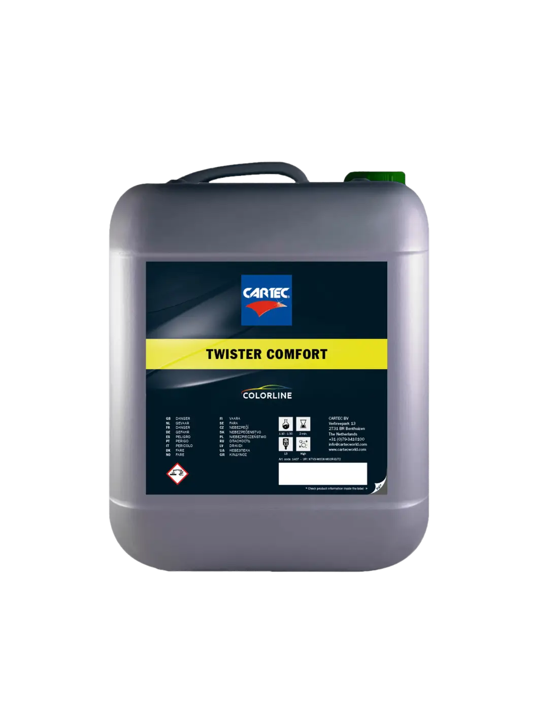 Cartec Twister Comfort Vahva esipesuaine - 5L
