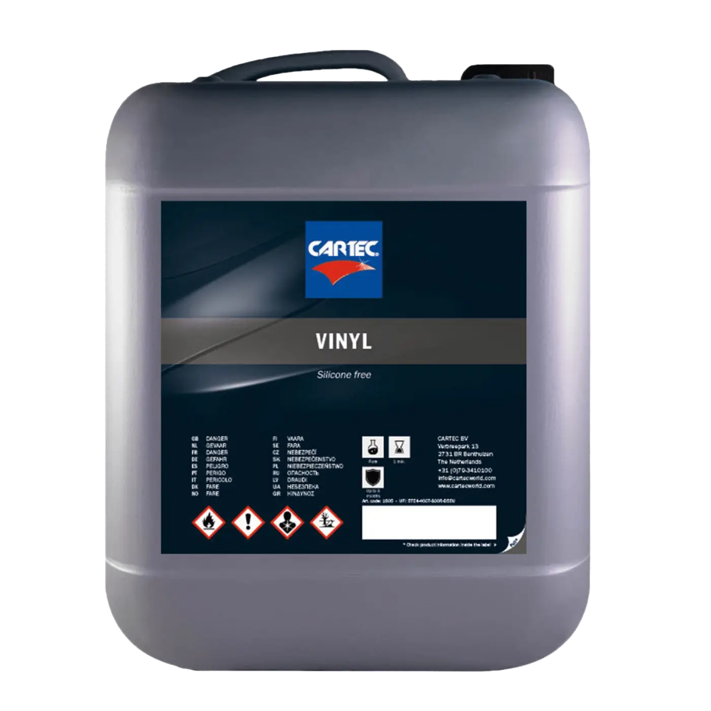 Cartec Vinyl / Muovi ja rengashoito - 10L