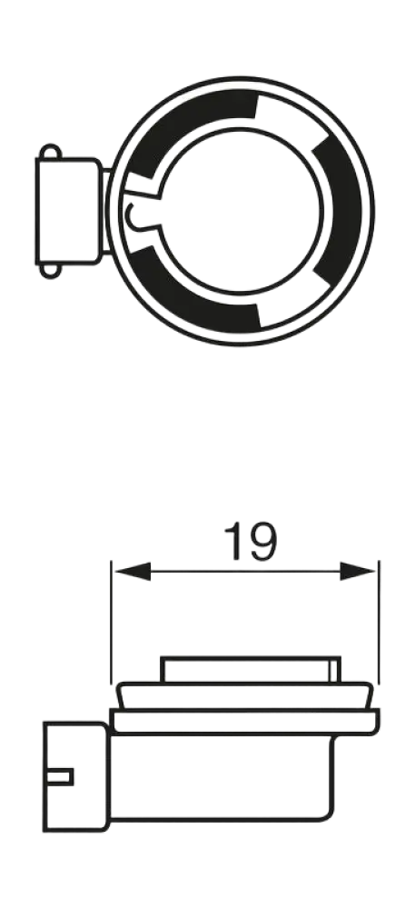 DENSO H11 Hehkulankapolttimo sopii sumu- apu- ja kaukovaloihin - 1987302084 - Part