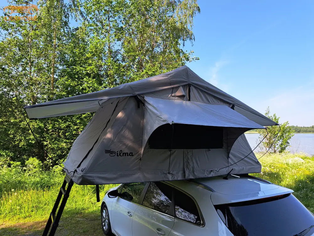 ILMA Auton kattoteltta lyhyt 1.4 HARMAA - Harmaa - Kattoteltta