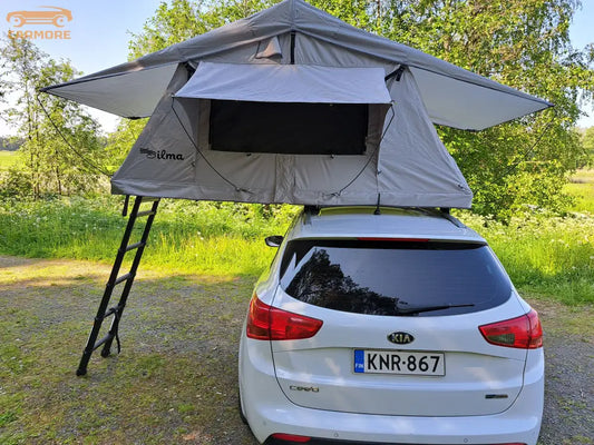 ILMA Auton kattoteltta lyhyt 1.4 HARMAA - Harmaa - Kattoteltta