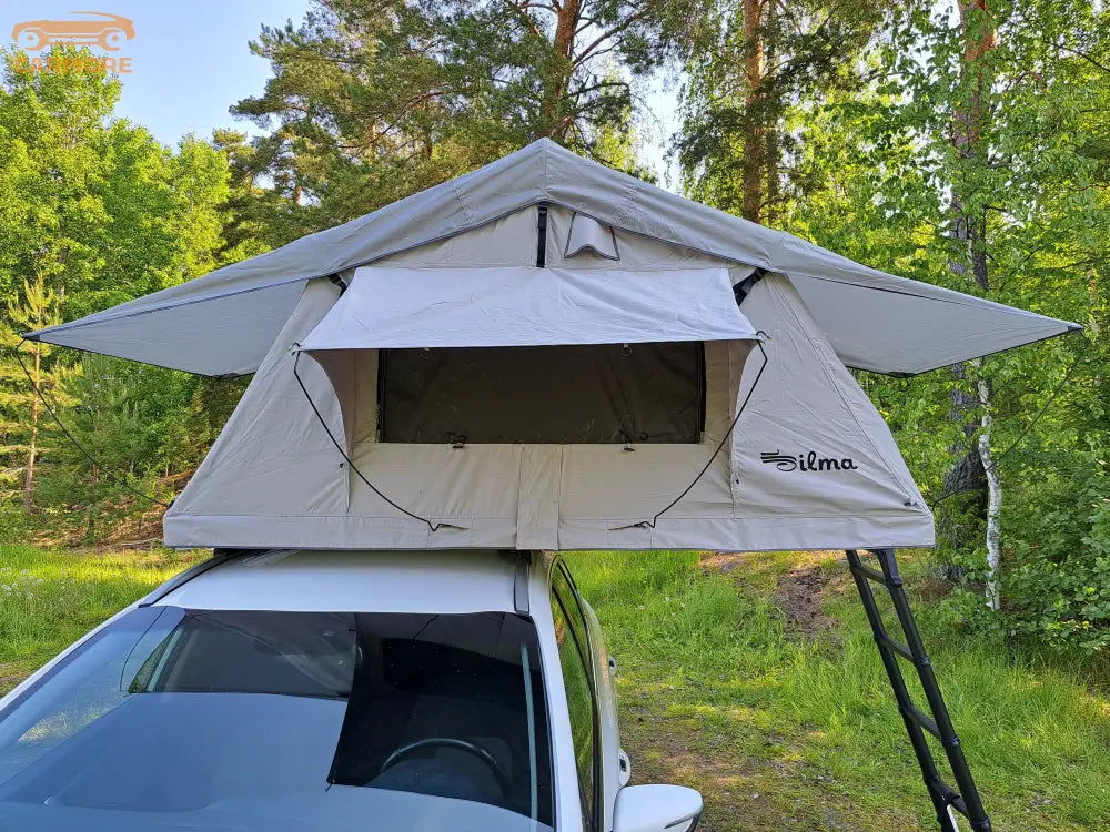 ILMA Auton kattoteltta lyhyt 1.4 HARMAA - Harmaa - Kattoteltta