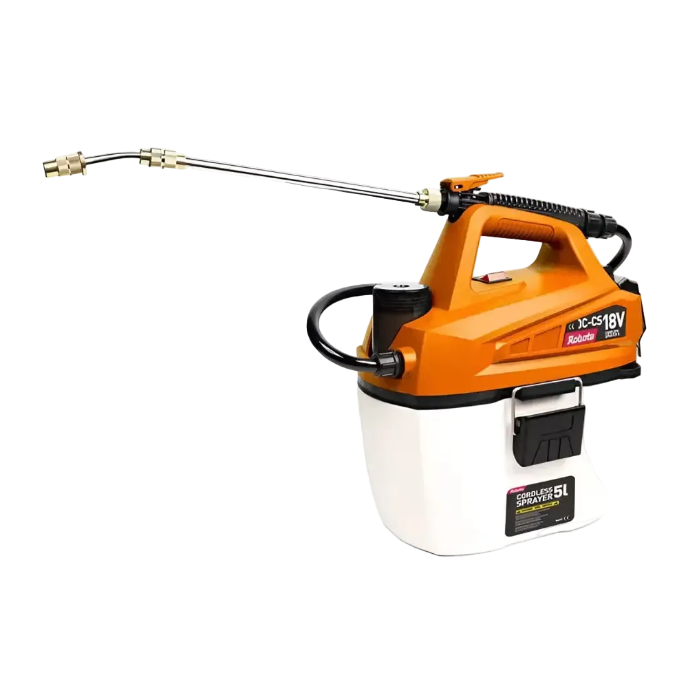 Robota DC-CS18V akkuruiskupullo 5l säiliöllä runko